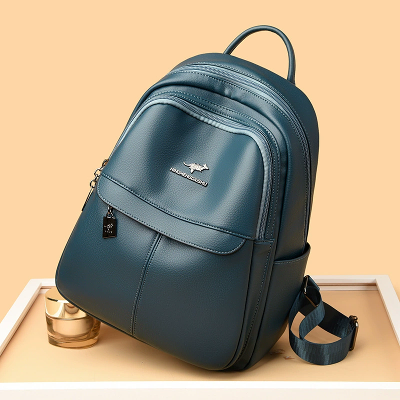 Backpack, shoulder bag for leisure, universal capacious travel school bag for traveling