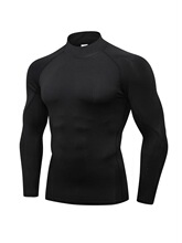 Z 62035 High Neck Sport Compression Shirt �����˶�������