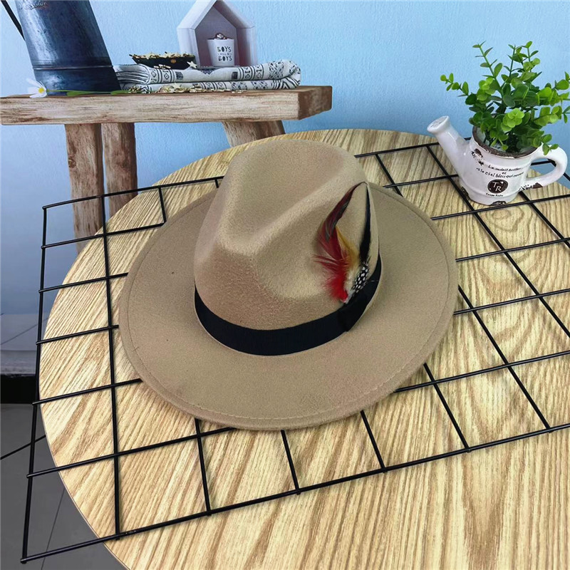 Sombrero de Gala de Ala Ancha para Primavera y Otoño image 10