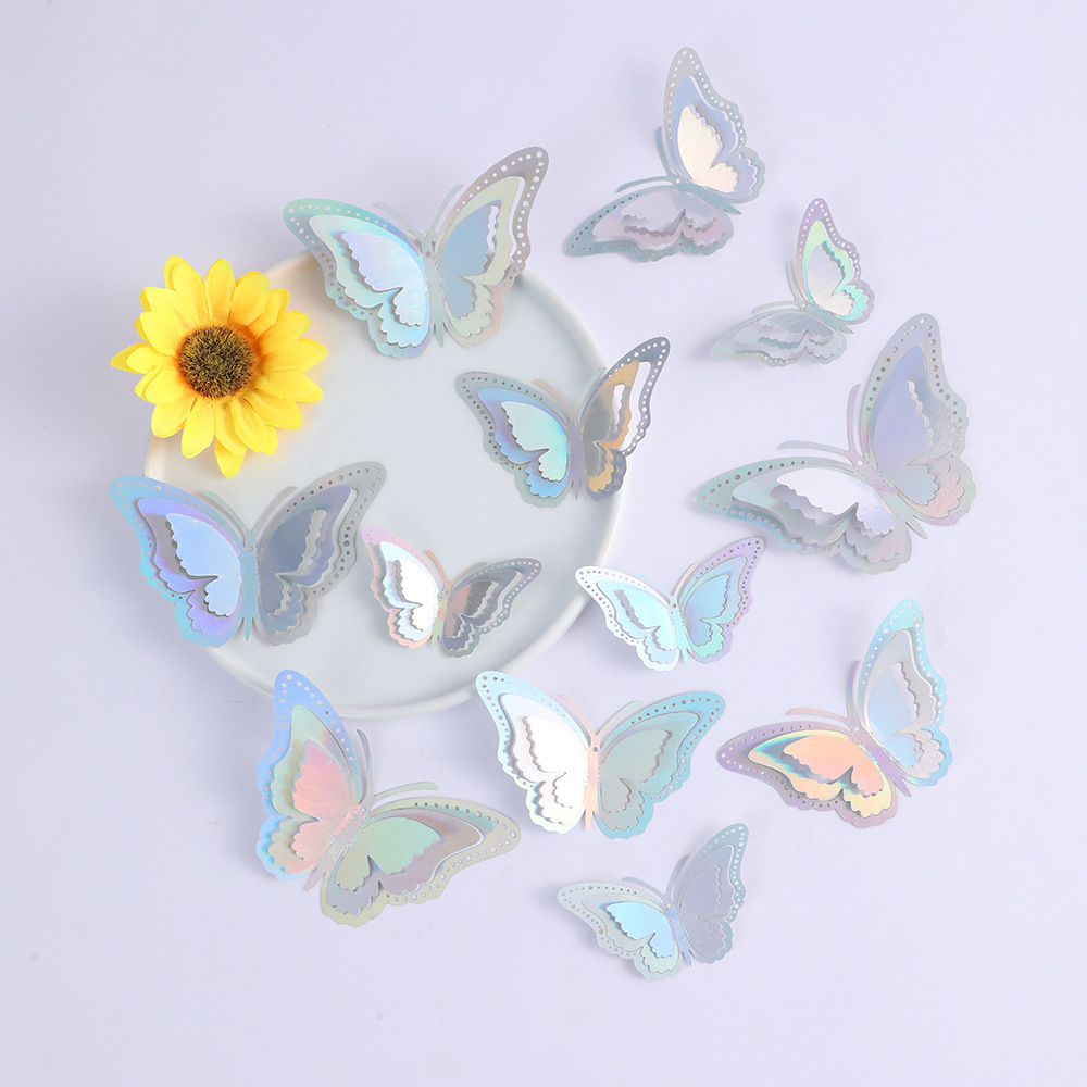 X mariposa plateada 12