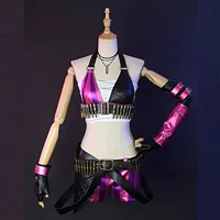 LOL League of Legends COS jinks шелк оригинальная кожа взрыв Лоли косплей игра аниме одежда женская