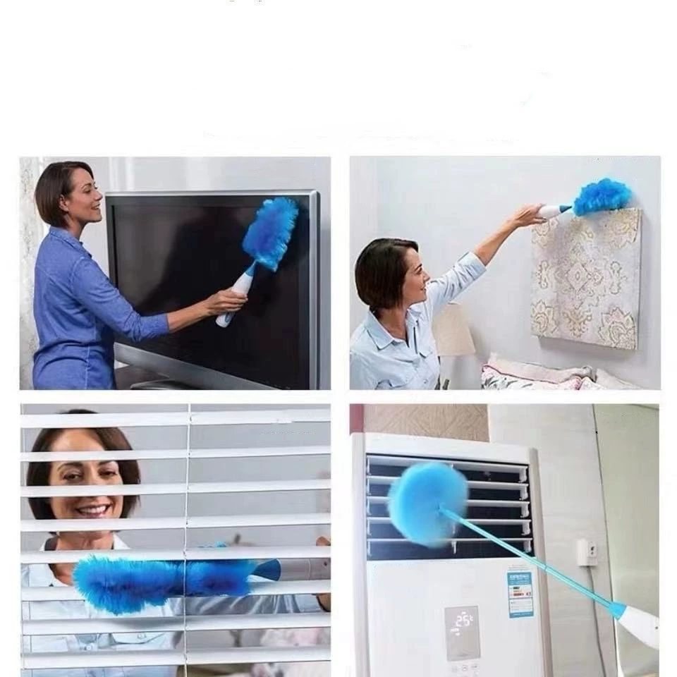 Electric duster, automatic hygienic changeable brush, fully automatic