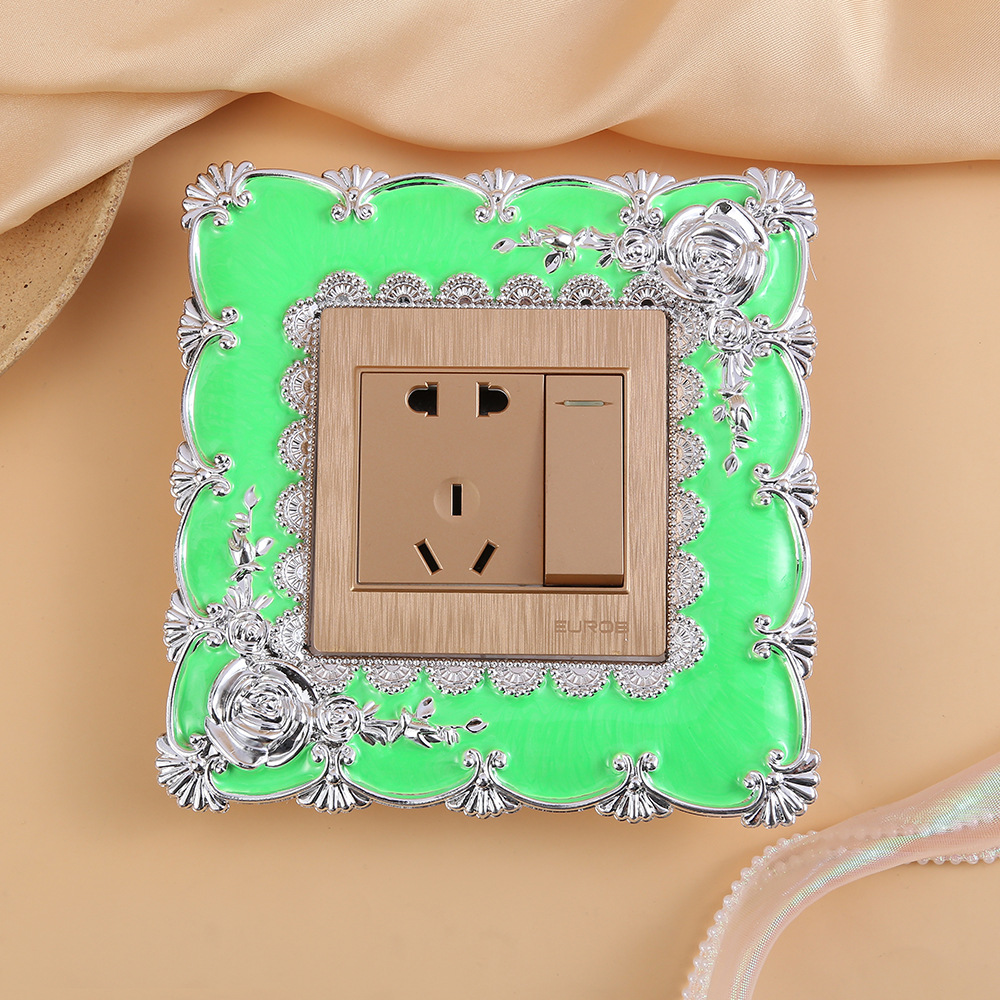 2045-13 실버 형광 녹색