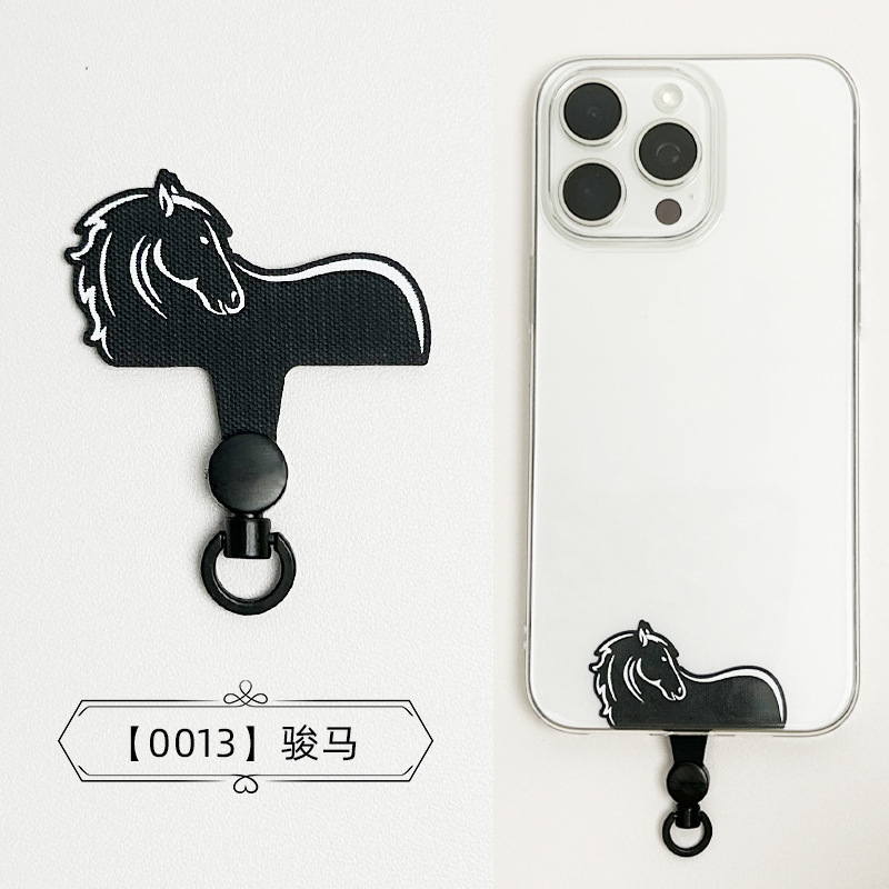 携帯電話ストラップガスケット漫画 360 度回転ナイロンストラップ落下防止防水ベアクロスボディストラップクリップ|undefined
