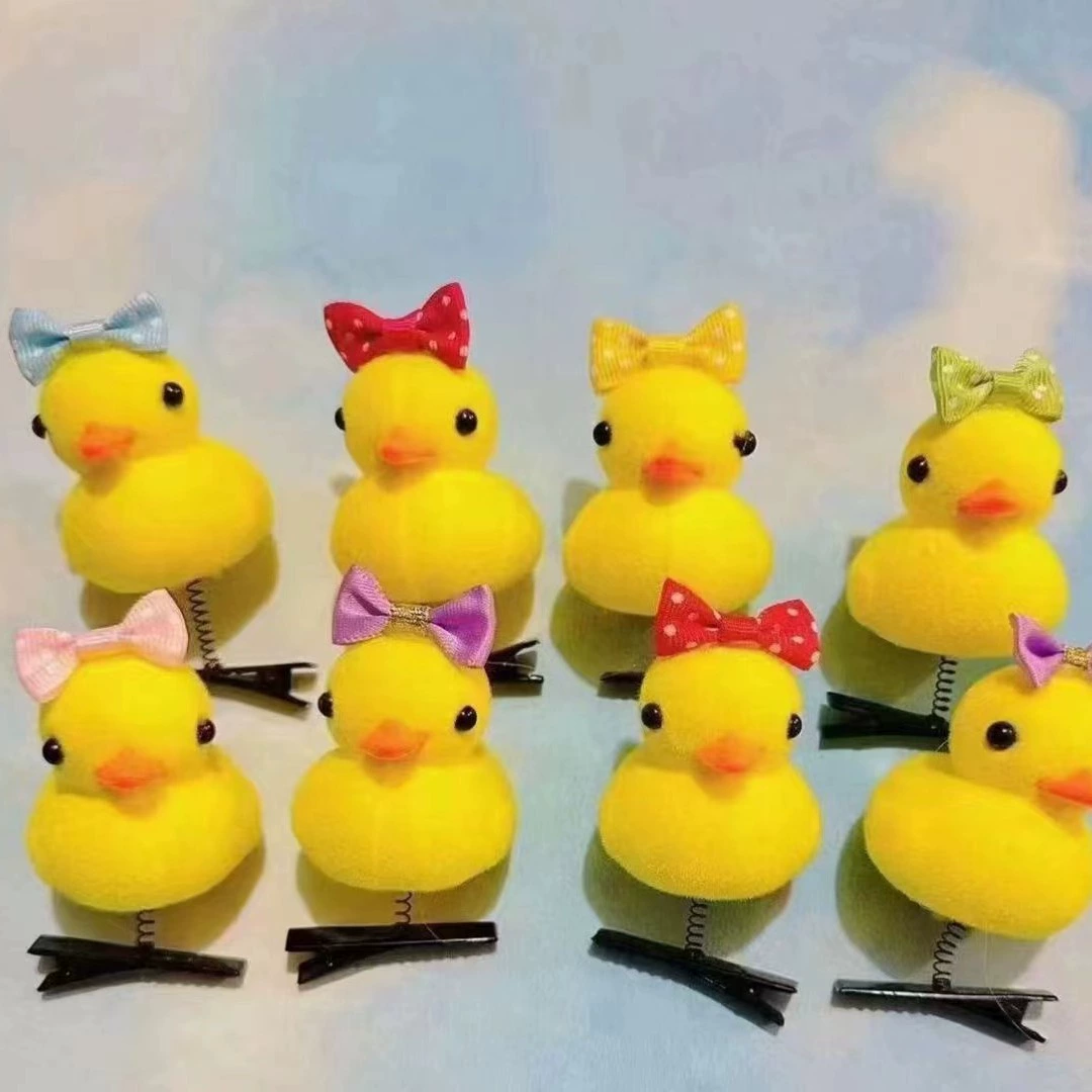 Шляпа B.Duck, милый трёхмерный зажим для волос для детского сада, интернет-знаменитость, утка, подарок на день рождения