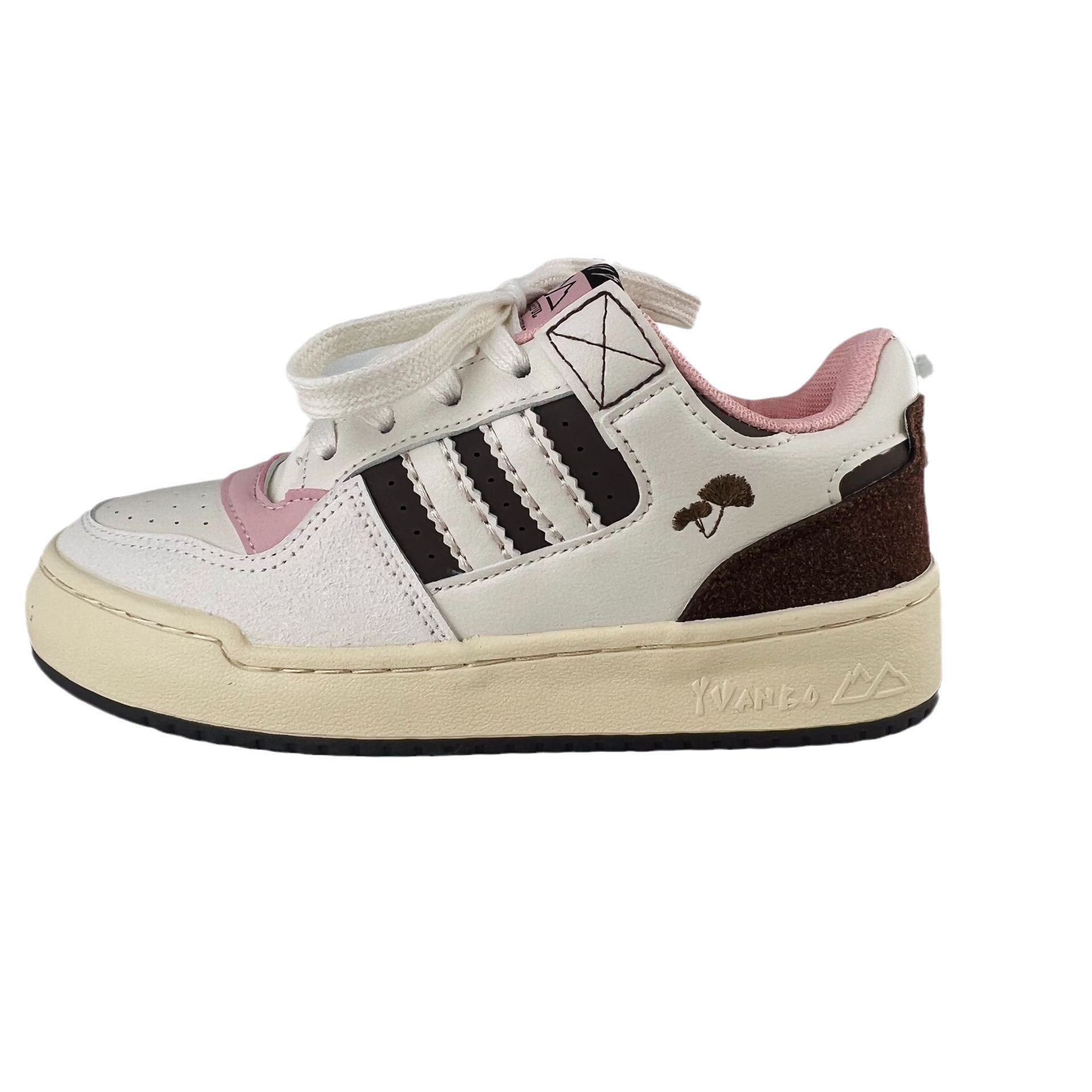 Otoño 2023 nuevos zapatos blancos versátiles del estilo coreano para las mujeres de los estudiantes