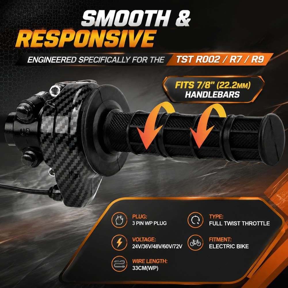 Electric motorcycle compatible TST R002 3 Pin Surron electronic throttle handle Hall switch tool