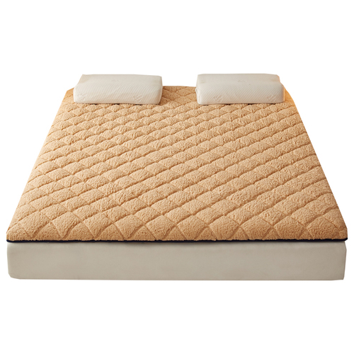 Wholesale Lamb Wool Mattress Lamb Fleece Student Dorm Single Soft Pad Thick Warm Coral Wool Milk Wool Winter