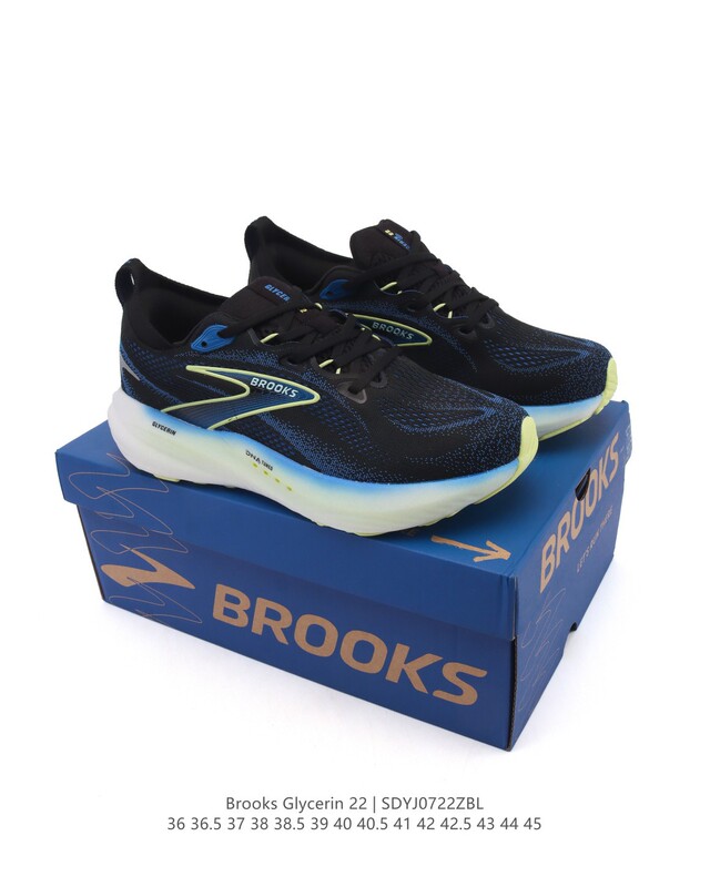 莆田甘油22原Brooks布鲁Glycerin克斯舒适减震男女运动休闲跑步鞋|undefined