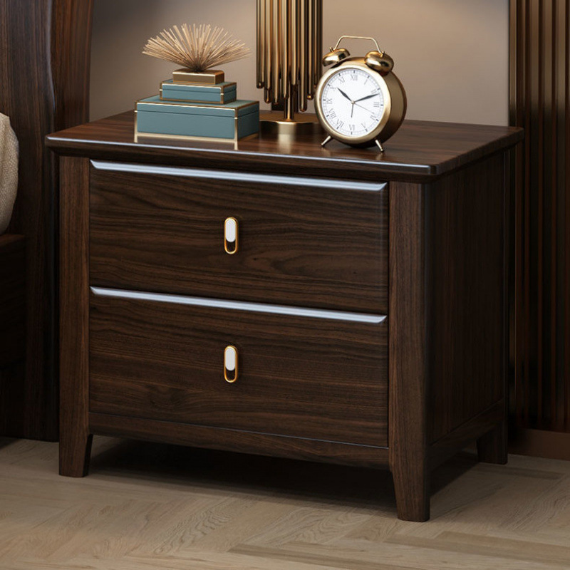 Cama de madera maciza de sandalwood, cuero suave, cama doble, cama de madera maciza moderna y simple, nueva cama de matrimonio de almacenamiento de estilo chino.