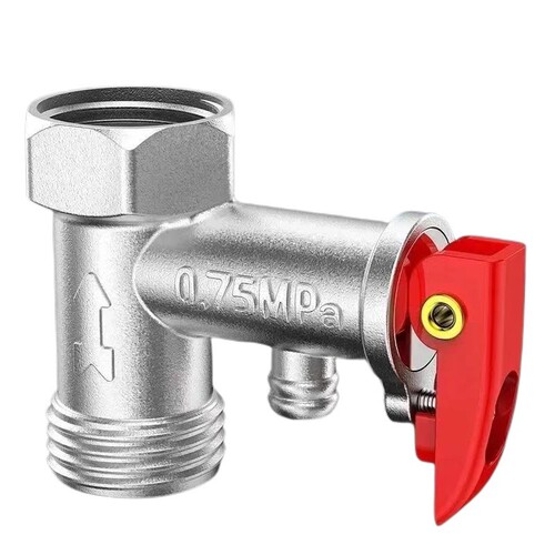 Copper thickened electric water heater universal safety valve check valve pressure relief valve pressure reducing valve water heater one-way valve accessories