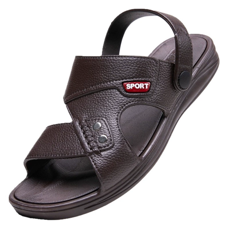 Поколение почтовых расходов, вьетнамские резиновые мужские сандалии, тапочки, две одежды, летняя мужская Нескользящая пляжная обувь на толстой подошве для вождения