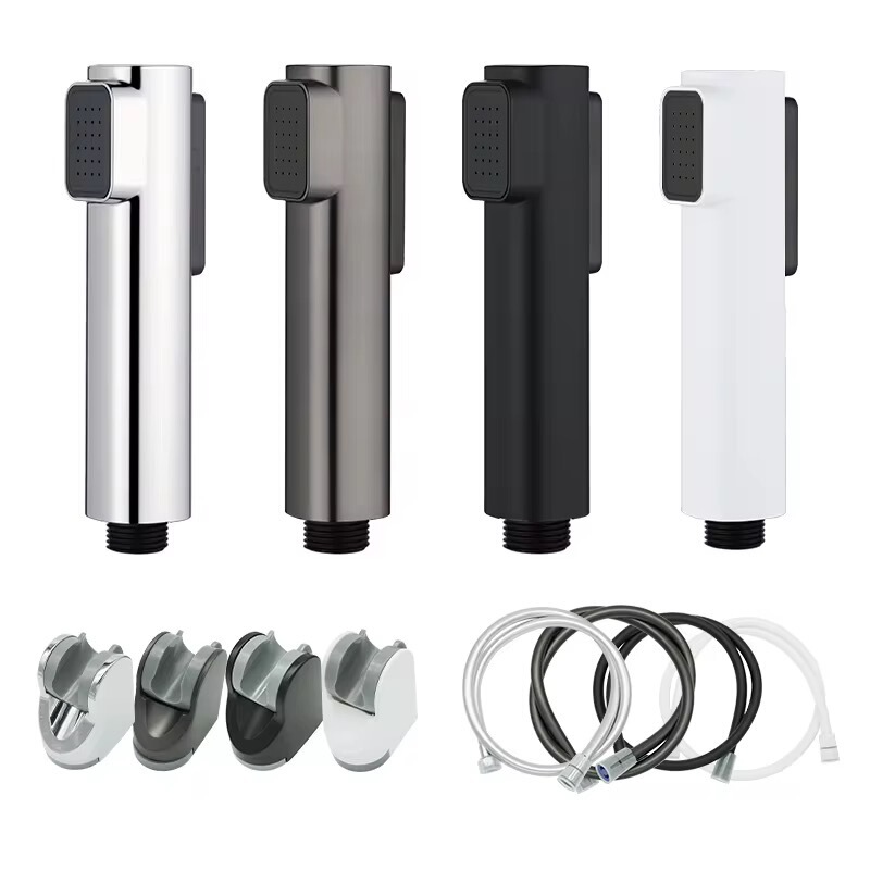 メーカー卸売電気メッキシルバーブースト女性用洗浄ノズルポータブルトイレコンパニオンスプレーガンセット洗浄アーティファクト|undefined