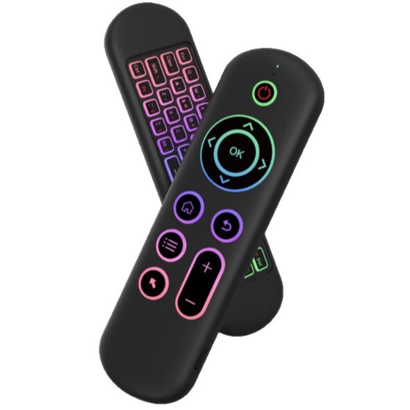 越境商品 M5 フライング マウス ミニ キーボード 2.4G+Bluetooth デュアルモード 7 色バックライト Amazon AliExpress|undefined