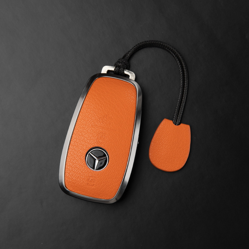 Suitable for Mercedes-Benz Maybach S480 Key Cover, G500 High-End Gls450 Car S400L Shell, S-Class 450L Leather Buckle