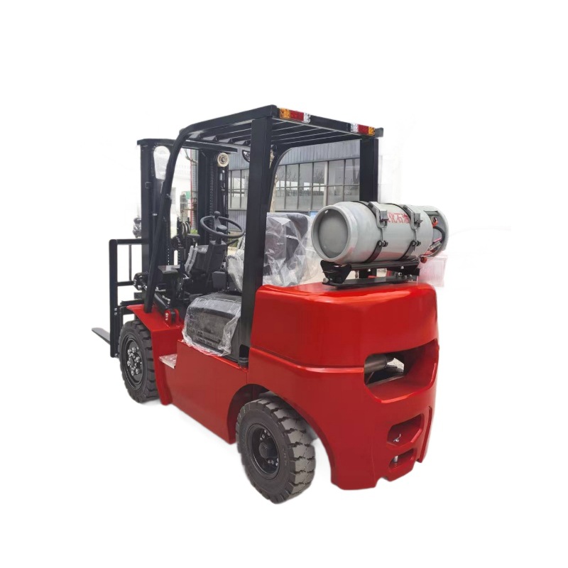 carretilla elevadora de gas licuado 2 toneladas 3 toneladas de doble combustible gas energía hidráulica de cuatro ruedas Isuzu Nissan carretilla elevadora de transporte completo