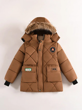 男童外贸冬季外穿棉服潮款夹克男孩冬天外套洋气新款棉衣厂家外贸