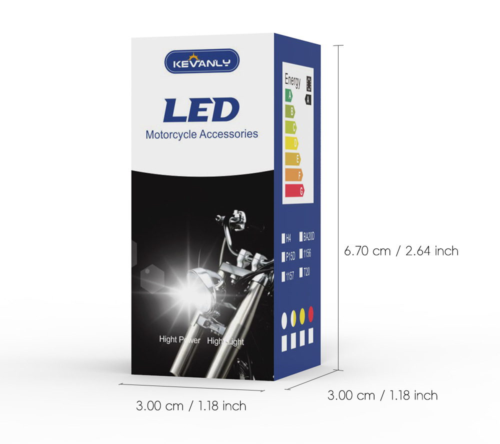 Cross-Border High-Brightness Motorcycle Electric Vehicle Led Paving Headlight H4 Ba20D P15D Yellow and White Two-Color Modified Car Light