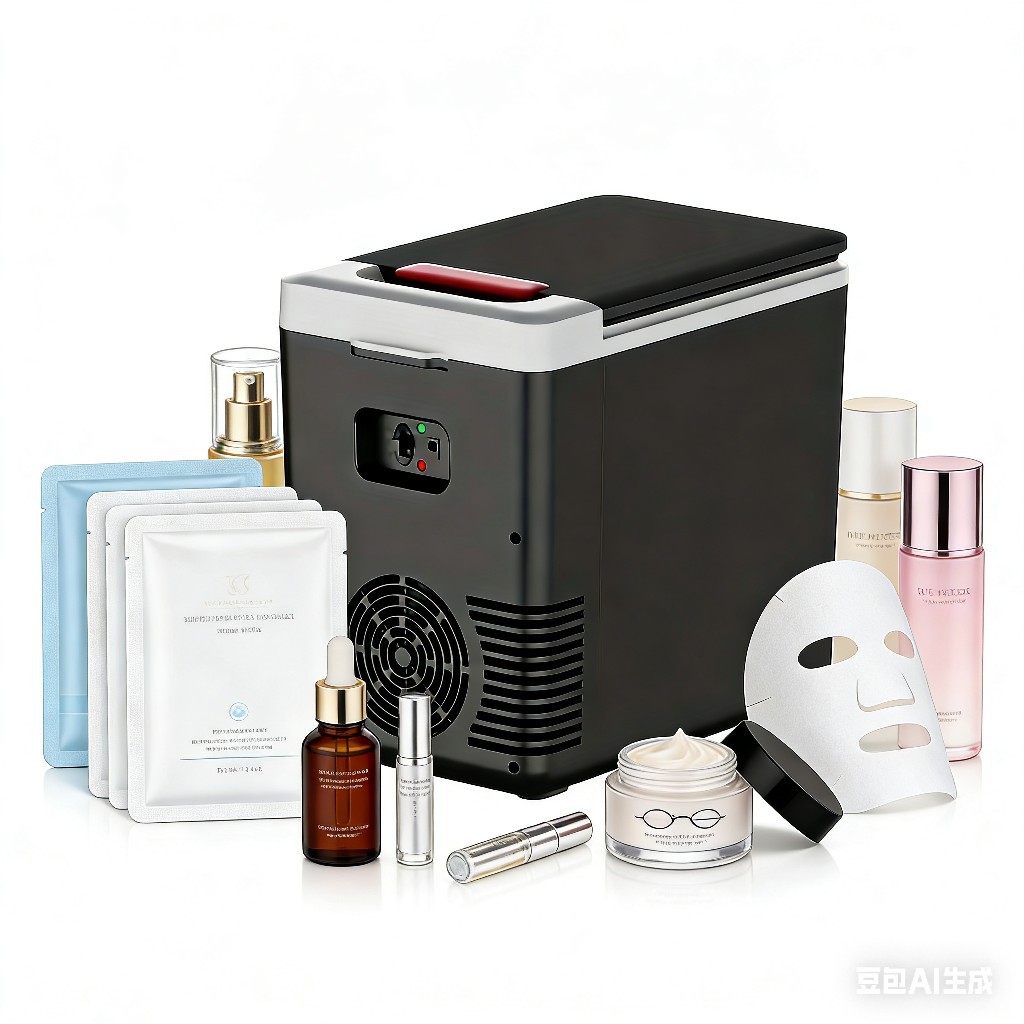 Car-Mounted Mini Refrigerator for Trucks, Suitable for Home Use, Outdoor Stalls, Camping, Refrigeration, Small Mini Fridge