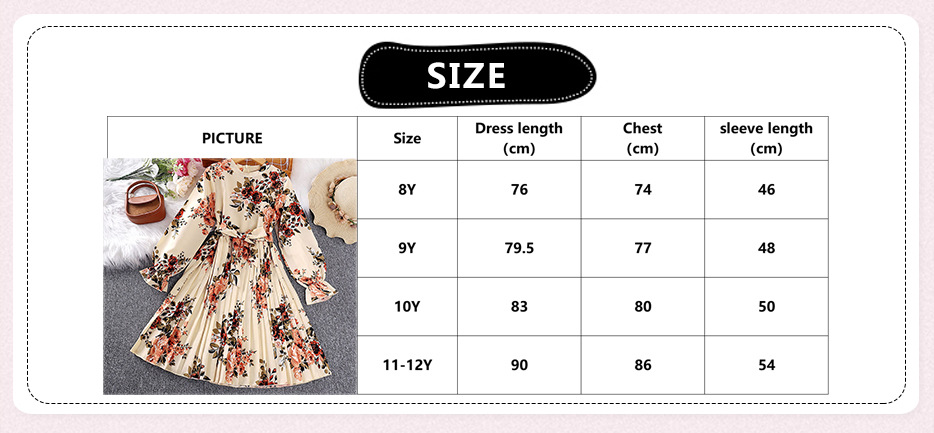 Mädchen Kleid Mit Blumenmuster Und Plisseefalten Prinzessin_voghion.com