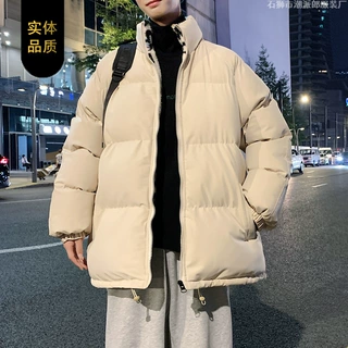 男士棉衣港风棉服2026冬季新品潮牌加厚宽松休闲保暖连帽外套上衣