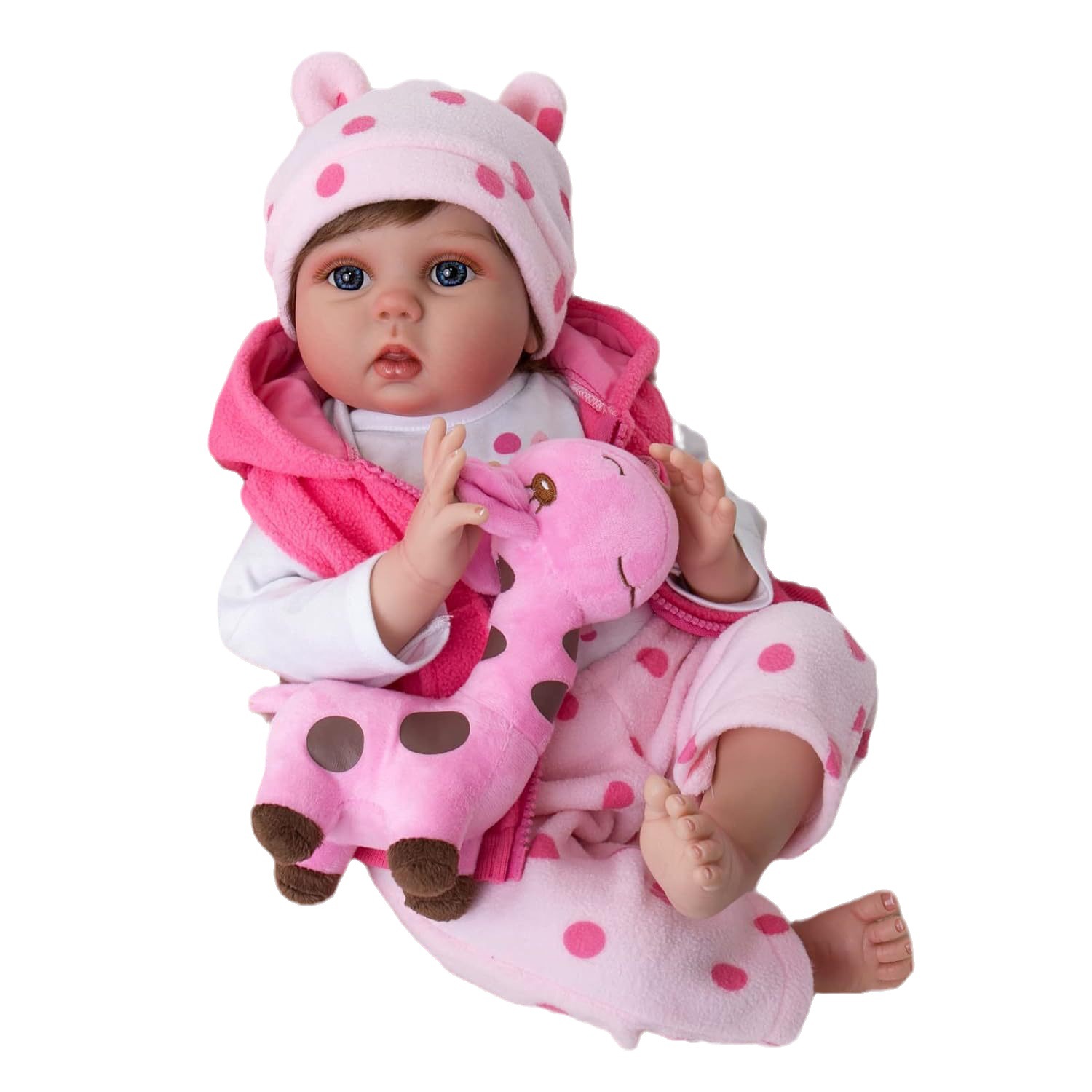 (2개) XIN WEICHENG 공장 55CM 시뮬레이션  귀여운 중생 인형 국경 전자 상거래 소스 아마존 소스