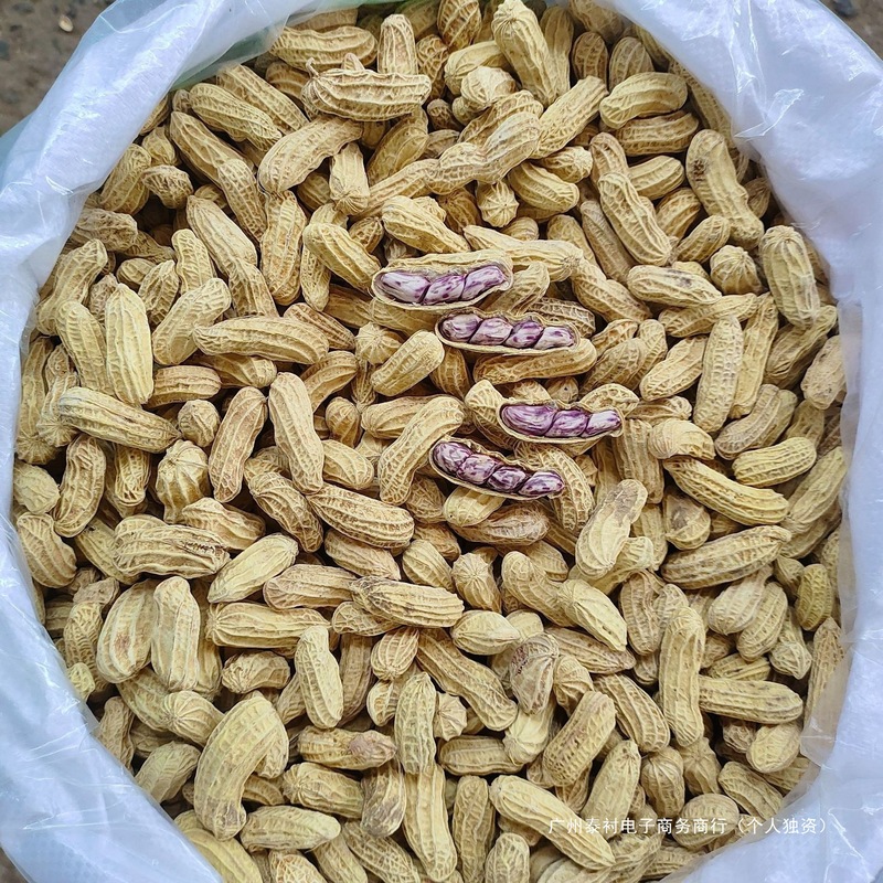 云南七彩咸干花生1斤独立包装/10斤散装批发休闲零食多彩五彩花生|undefined
