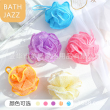 浴花桑拿巾尼龙强力去污起泡新材料浴球搓背搓澡家用可挂式沐浴花