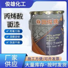 水性丙烯酸镀锌漆不锈钢室外钢结构防锈漆桥梁工业漆调色涂料25kg