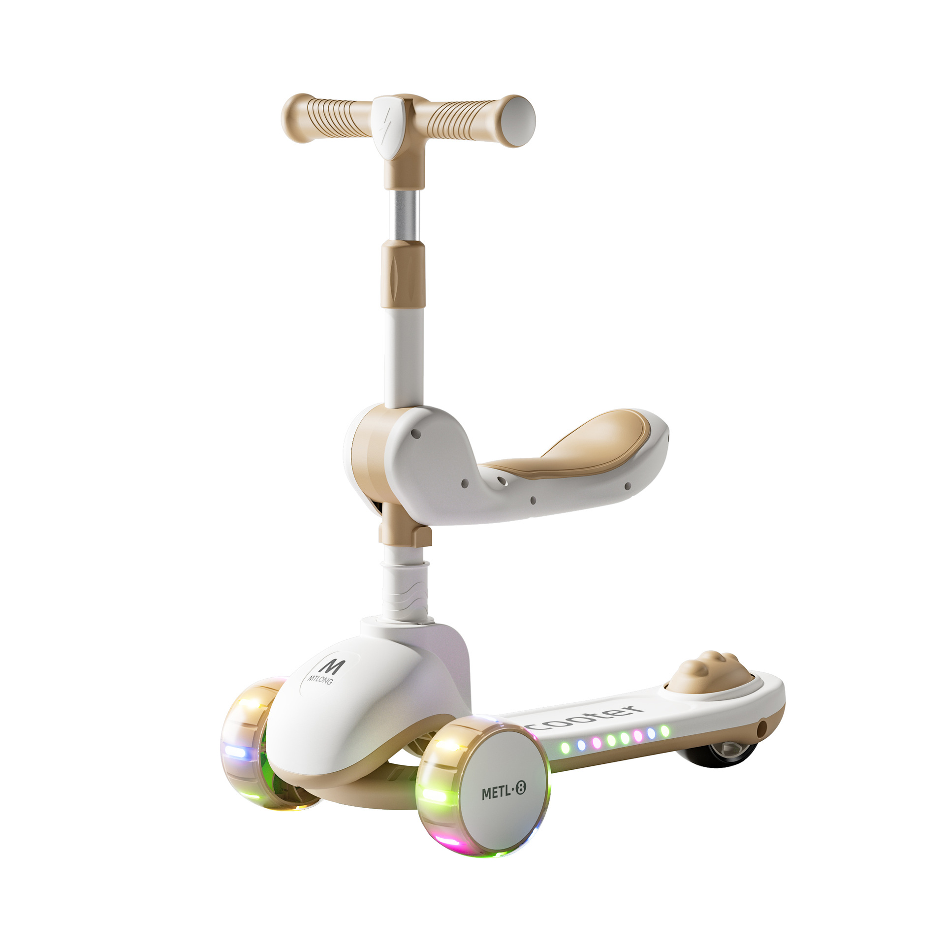 Scooter para niños al por mayor 1 - 3 - 6 años de edad para niños varones patinantes pueden montarse scooter plegable coche de juguete