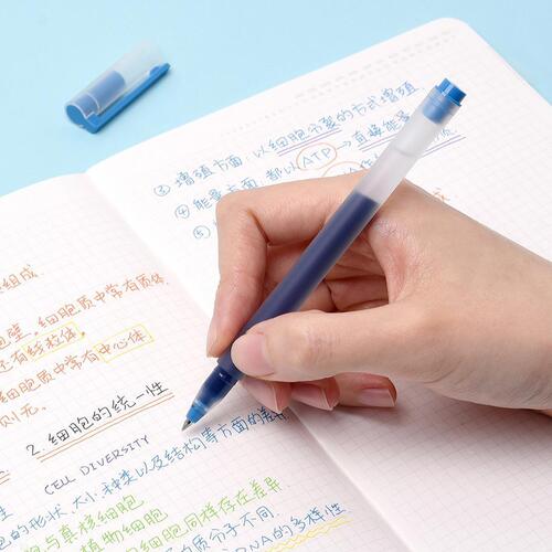 Xiaomi Juneng writes colorful gel pens. Five-color 5-pack large-capacity bullet pens for students to take exams.