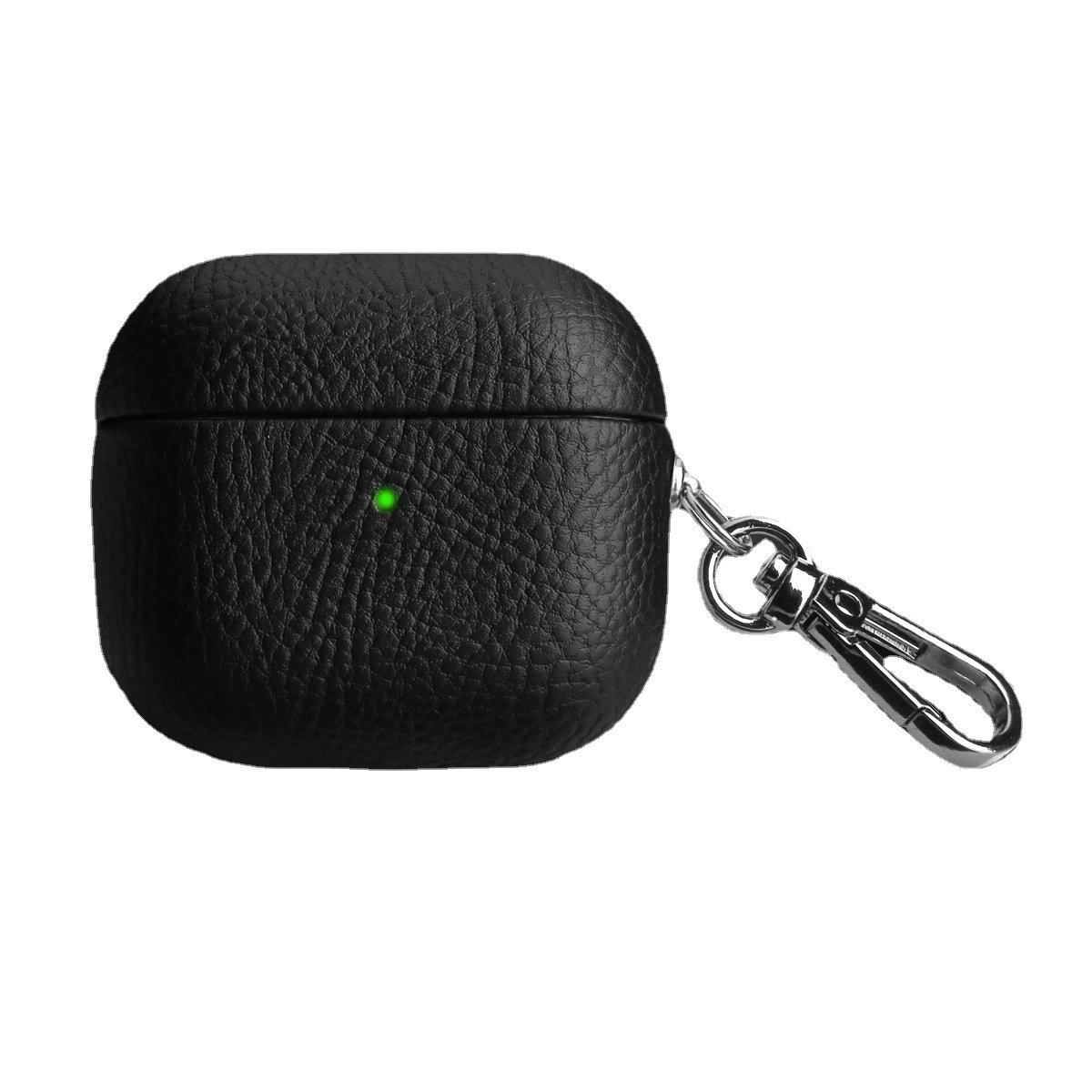 Applicable to AirPodSPro2 lychee headset cover 2 generation 3 generation full -bag leather ear shell Pro soft shell PU leather
