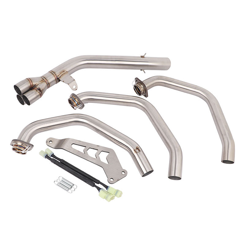 Suitable for 21-25 Mt09 Fz09 Motorcycle Modified Exhaust Pipe, New Mt/Fz09 Front Bend Pipe