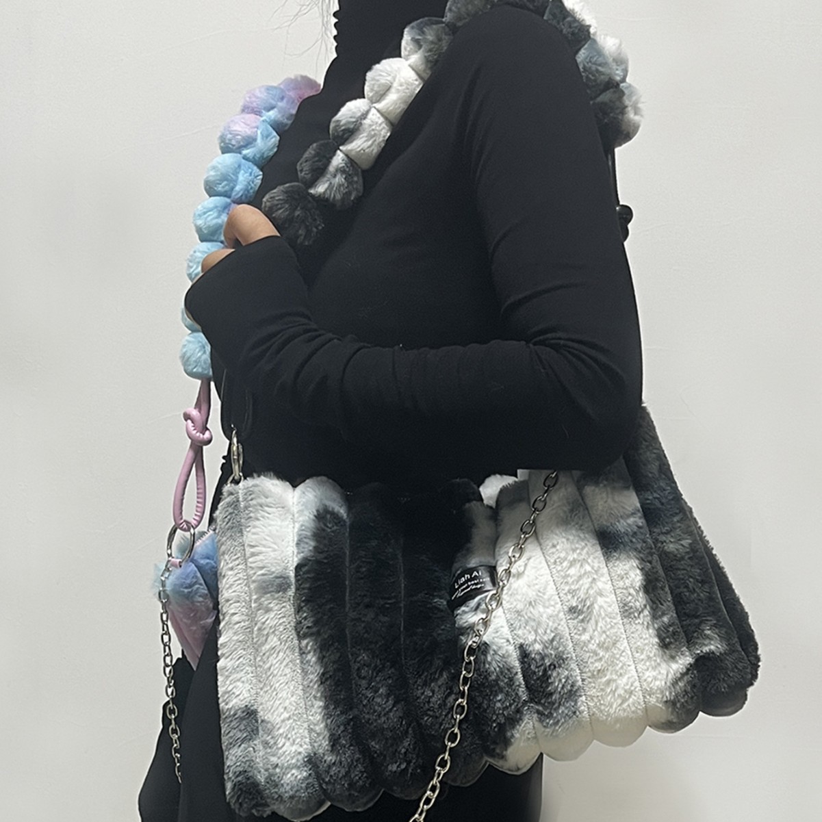 Tie-dye Kosmetiktasche, Boho Reise-organizer & Make-up Aufbewahrung_voghion.com