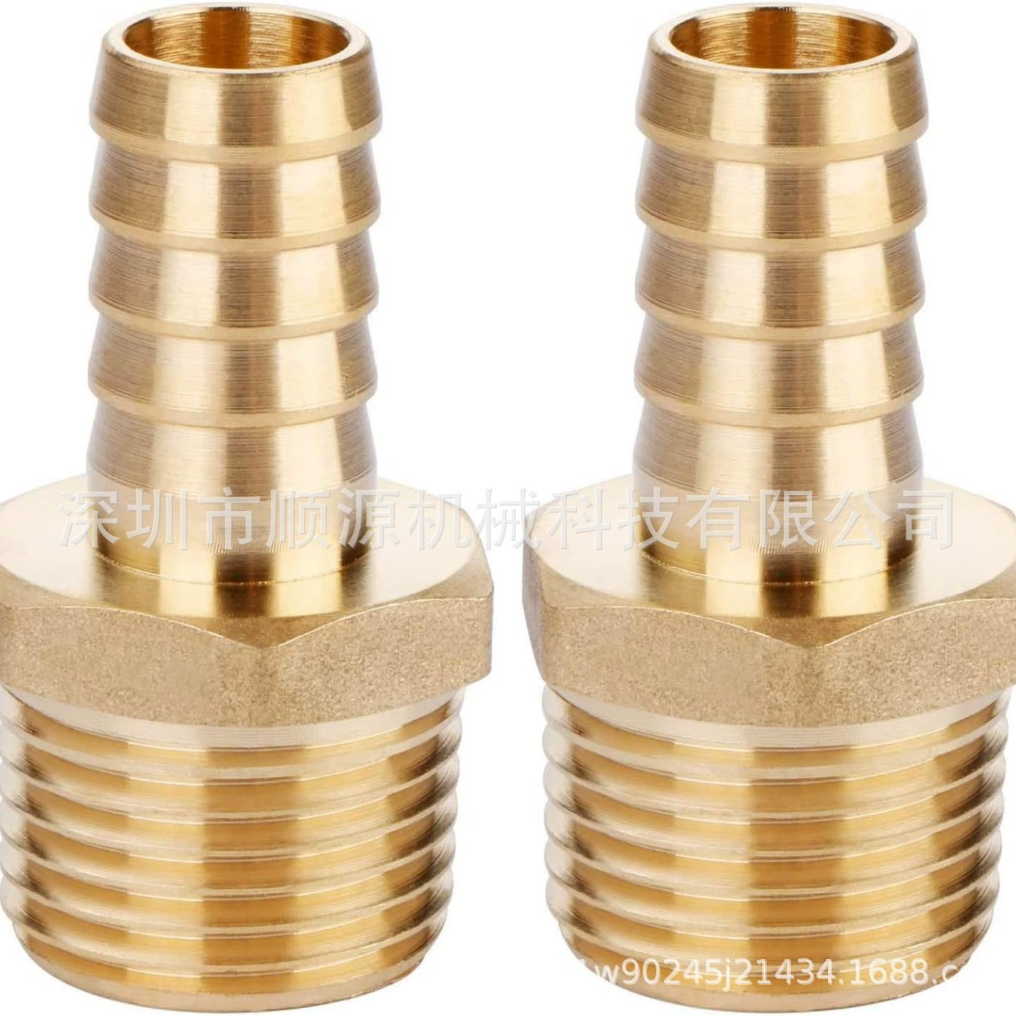 Полная медная наружная шелковая пагода воздушный шланг медная пагода прямой разъем 3/4NPT внешняя зубная вставка 3/4 дюйма труба промышленность