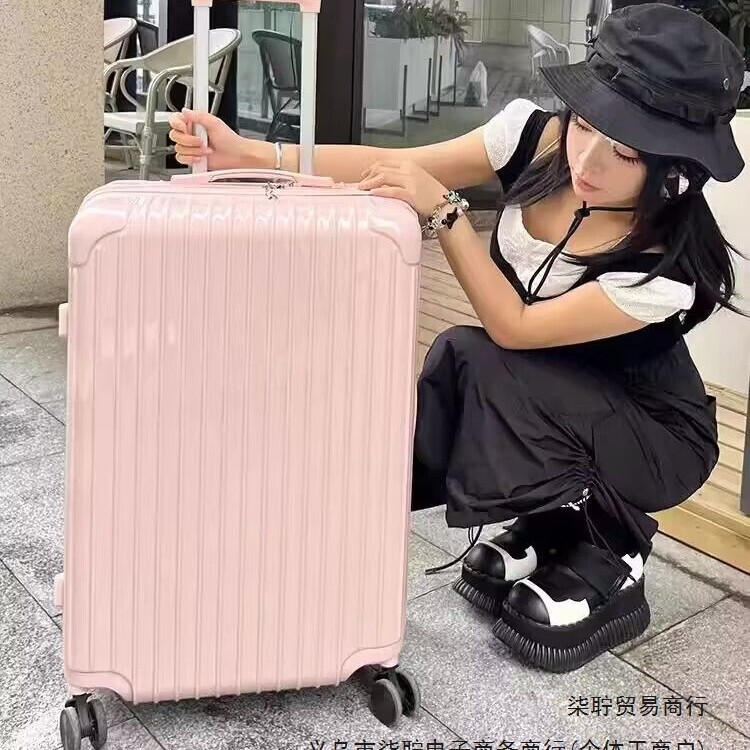 新款行李箱大容量旅行拉杆箱万向轮男女学生耐磨密码登机皮箱包邮|undefined
