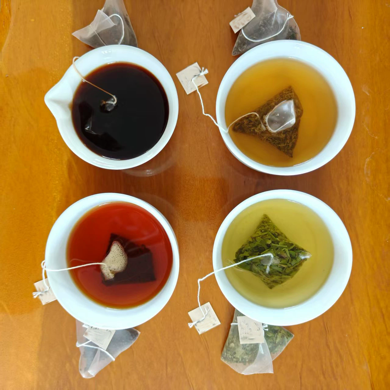 3 г черный чай Keemun Earl Grey Lapsang Souchong Jinjunmei биоразлагаемый чайный пакетик из кукурузного волокна