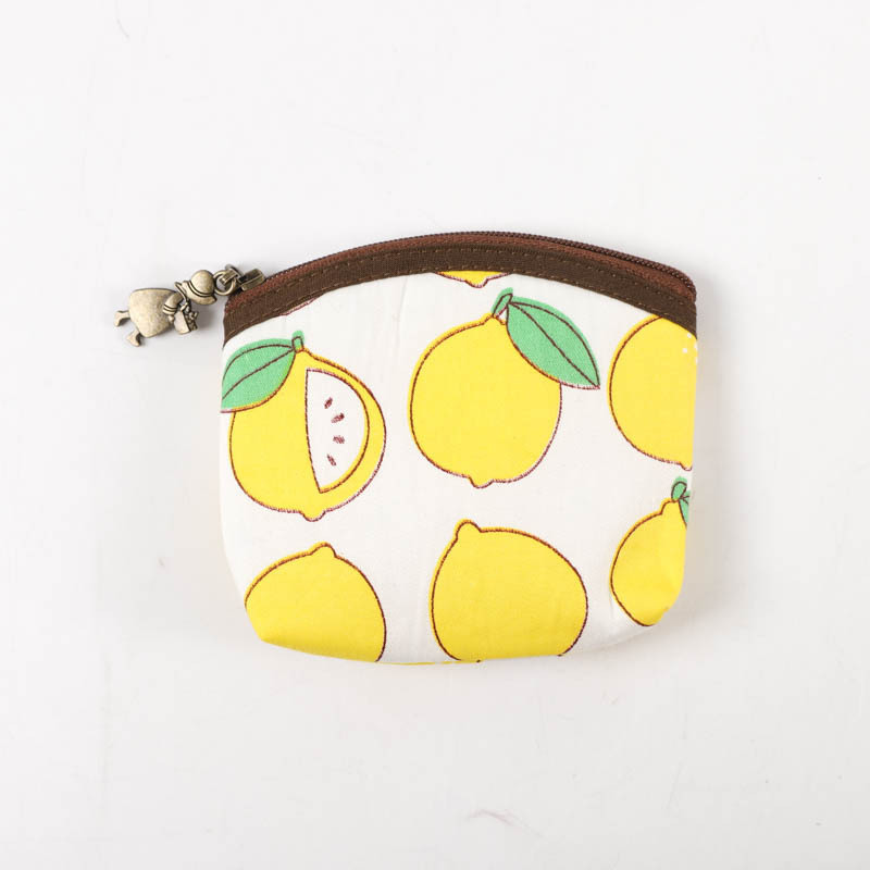 Cross-Border Coin Purse Women's Mini Cute Key Bag Card Bag Printed Cotton Thickeneded Sanitary Napkin Storage Bag Student