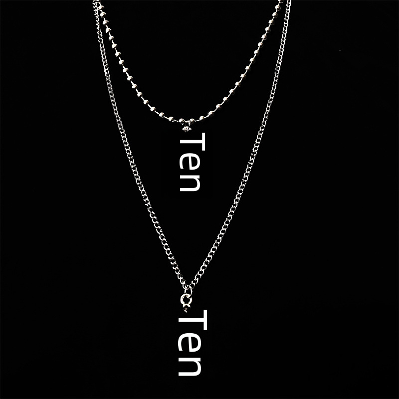 Retro elegant necklace hip-hop style