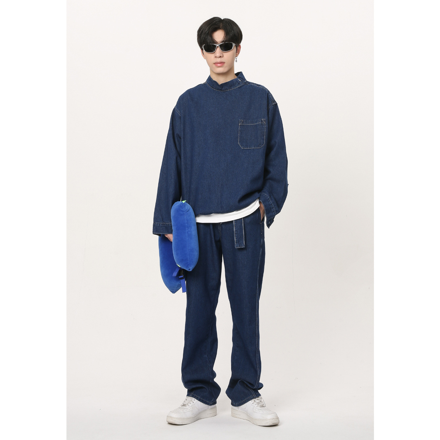 Mtlclothes ropa de Hombre | 2022 otoño nuevo estilo coreano ins moda Marca Diseño casual Denim traje hombres