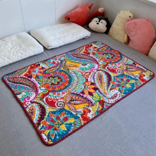 Auntie's Menstrual Period Mattress, Menstrual Period Machine Washable Double-Sided Pure Cotton Student Dormitory Soft Menstrual Period Pad Anti-Slip
