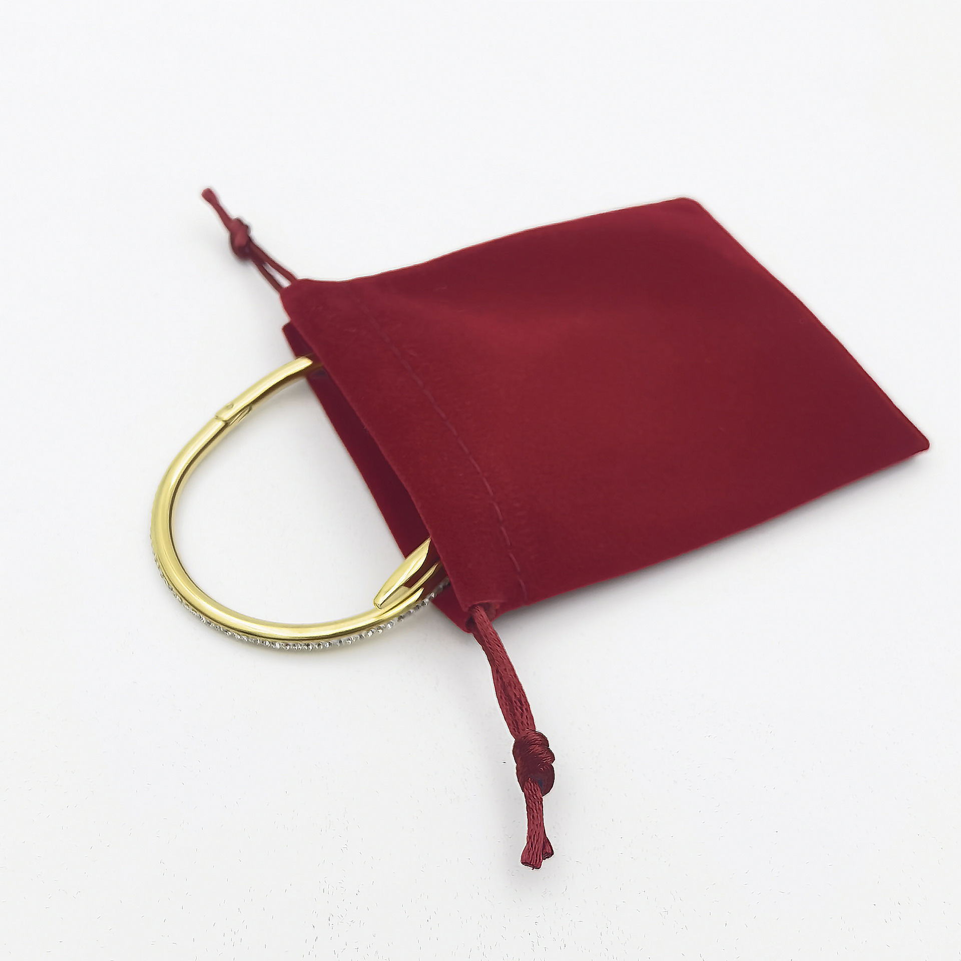 卡家满钻钉子手镯