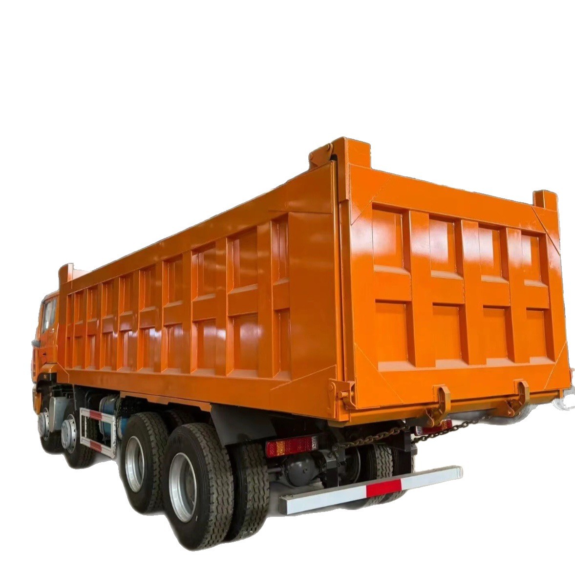 Cross-Border African Premium Howo Dump Truck, Howo Tipper Truck, Dual-Drive Dump Truck, Rear Eight-Wheel 371-Horsepower Truck