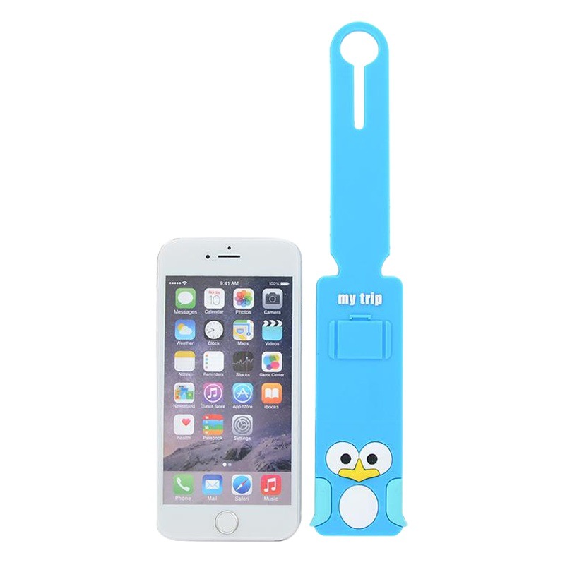 Cartoon Korea Creative Cute Silicone Flight Attendant Luggage Tag Boarding Pass Suitcase Tag Checking Tag
