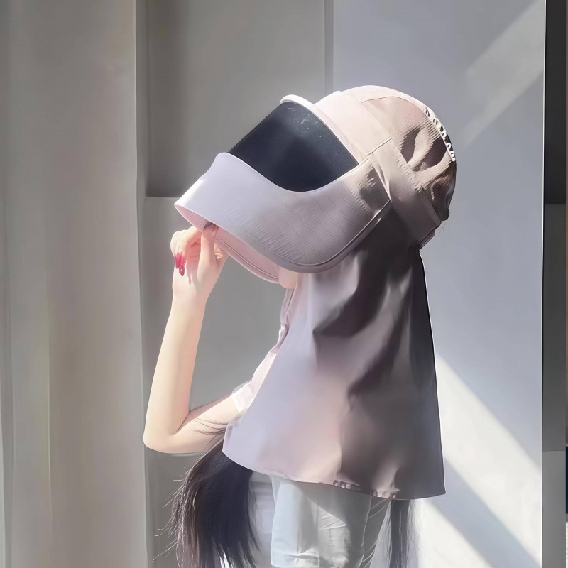 sombrero solar para automóviles eléctricos sombrero de sombrero solar para mujeres para montar máscara de soplado no volcado máscara integral para cubrir toda la cara apicultor al aire libre