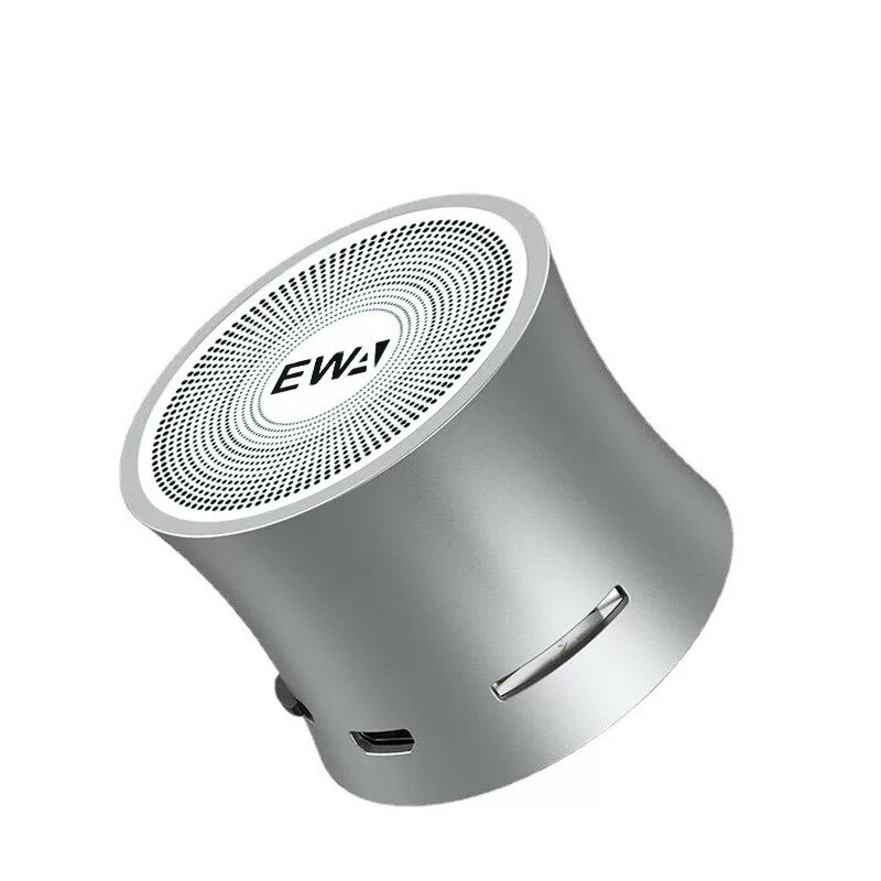 国境を越えたホットセール EWA Bluetooth スピーカーワイヤレスミニポータブル金属小型鋼砲カードコンピュータサブウーファー|undefined