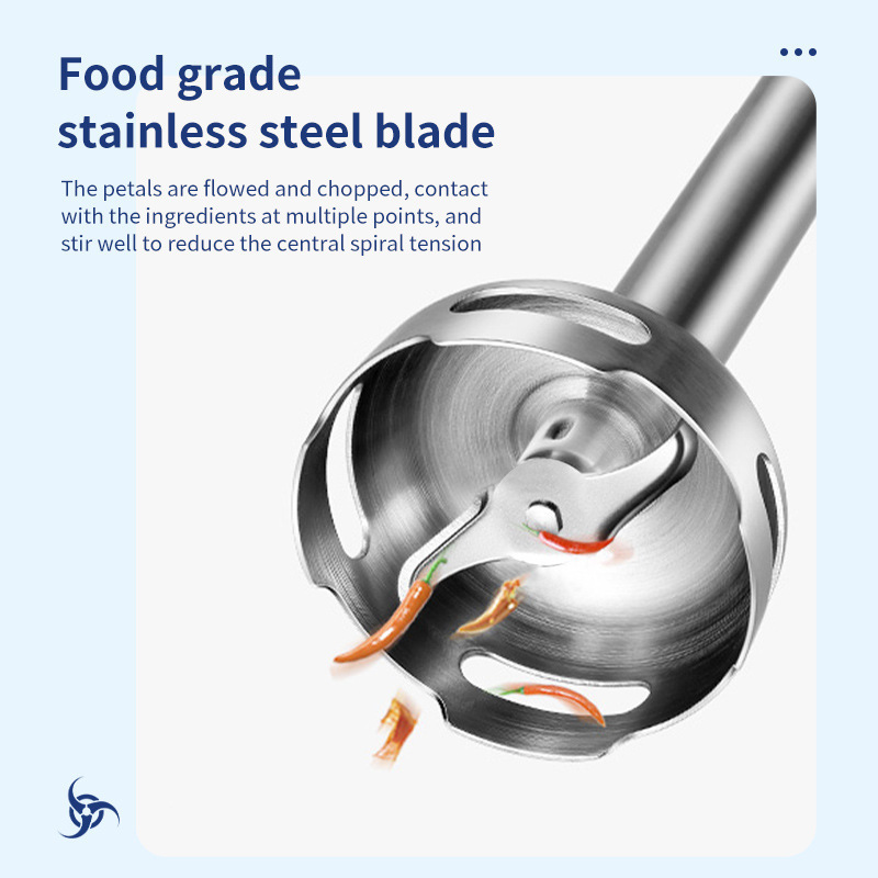 Transfronterizo estándar americano 110V mezclador jugo máquina de cocina batidor de huevo de mano suplemento alimenticio máquina picadora de carne palo de cocina