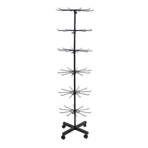 Accessories display rack, scarf socks gloves lipstick display rack, stall stand, hanger, roller rotating, floor-standing