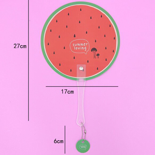 Cute Cartoon Handheld Fan Children's Holiday Gift Prize Fan Advertising Cooling Fan Night Market Street Fan Wholesale