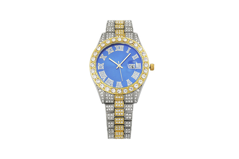 Élégant Luxueux Géométrique Boutons-Pression Double Face Quartz Femmes De Montres display picture 2